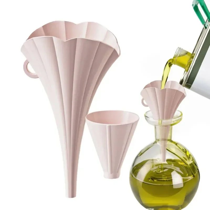 Food Storage Dispenser - Funil dobrável de qualidade alimentar, recipiente