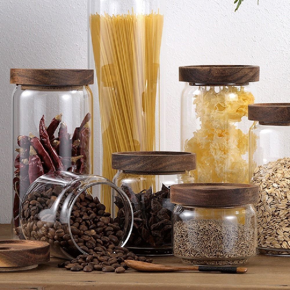Food Storage Glass Round - Pote de Vidro Multiuso com Tampa
