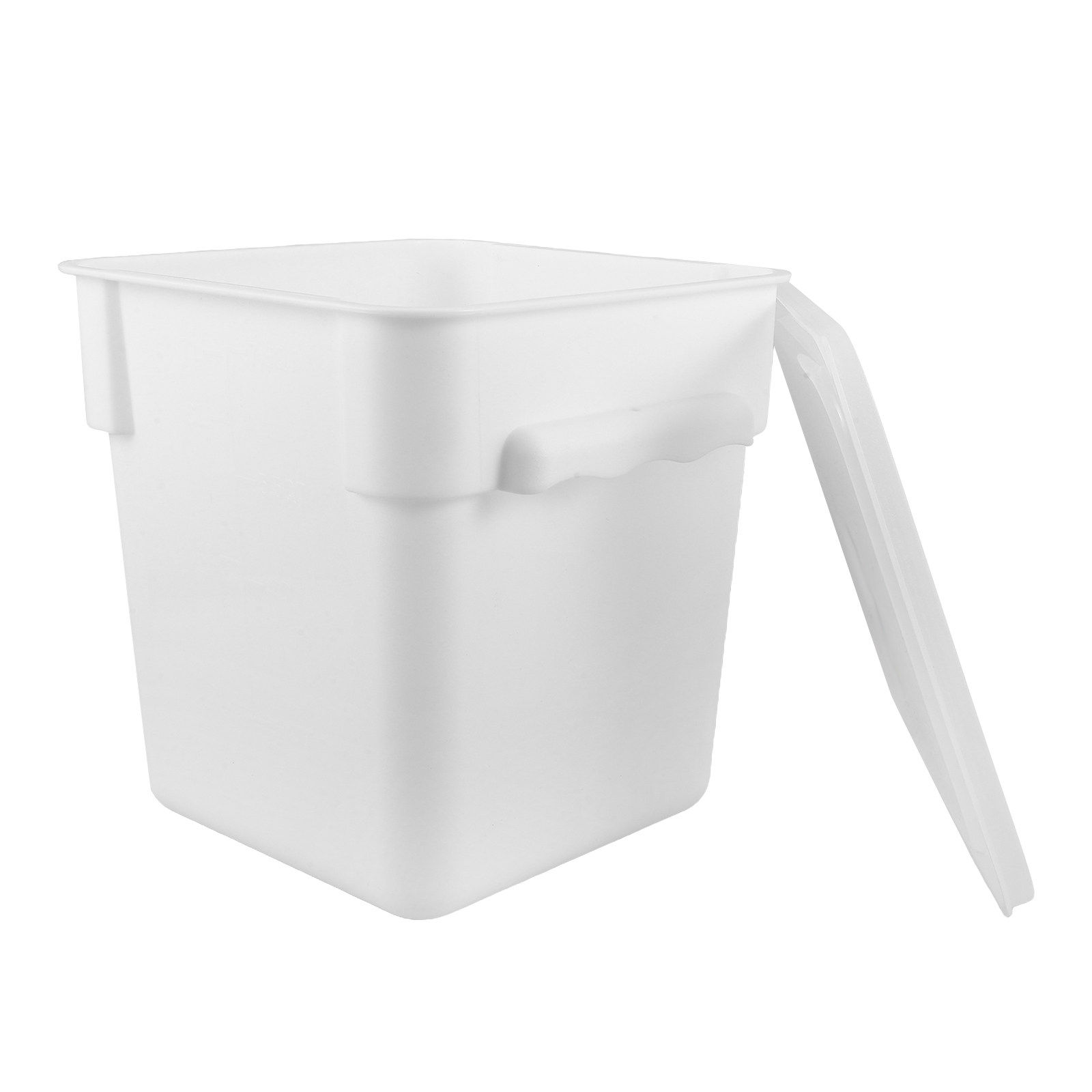 Food Storage Plastic - Recipiente Plástico Quadrado para Armazenamento de
