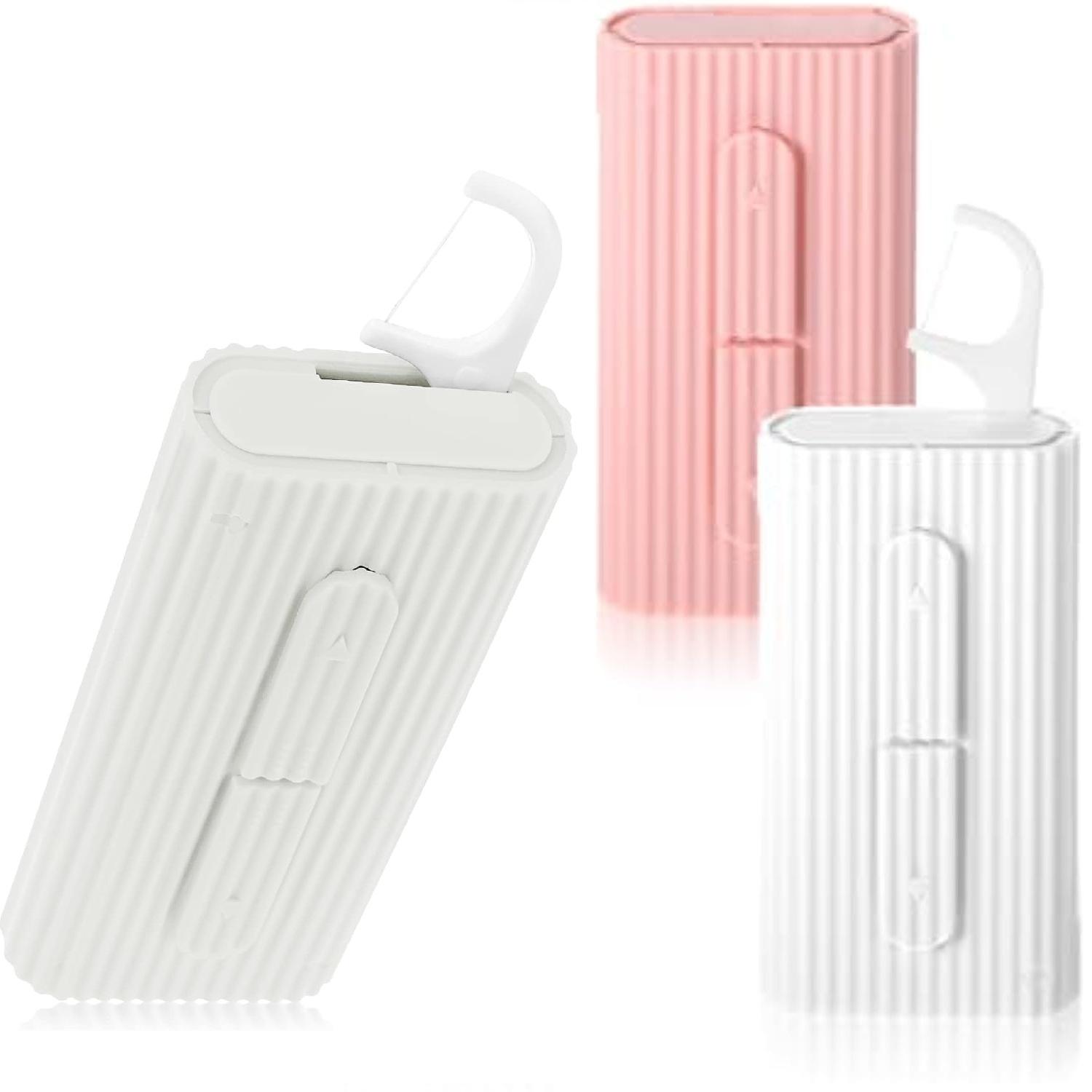 Food Storage Dispenser - Dispensador Automático Portátil de Fio Dental,