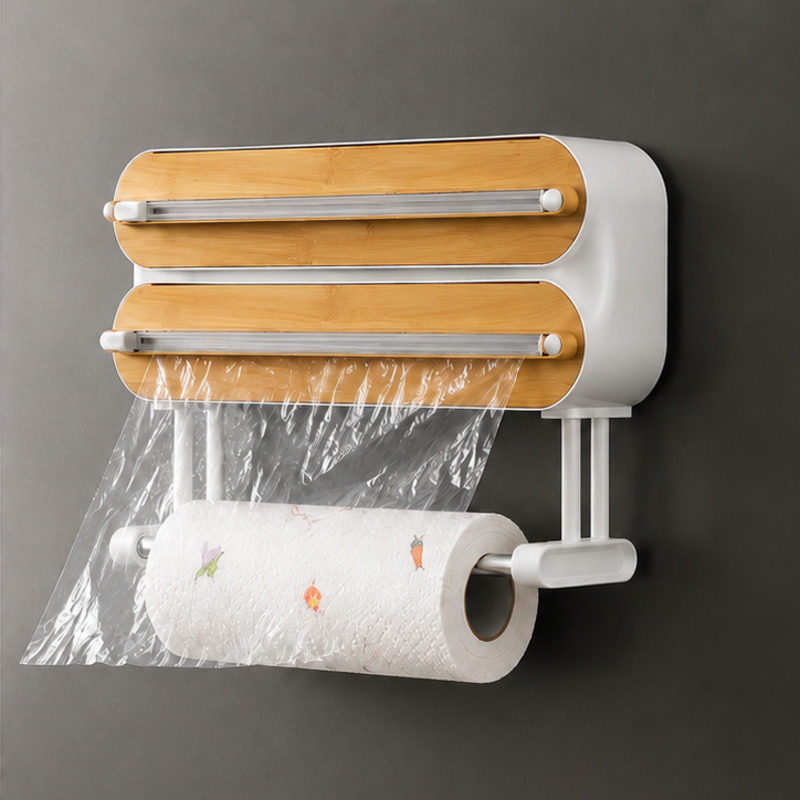 Food Storage Dispenser - Dispensador Magnético de Filme Plástico e