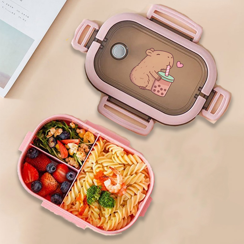 Food Storage Cupboard - Capivara bento lancheira anime animais impressão