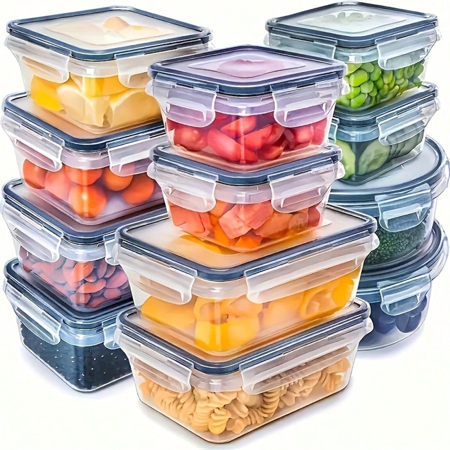 Set Food Storage - Conjunto de recipientes para preparação de