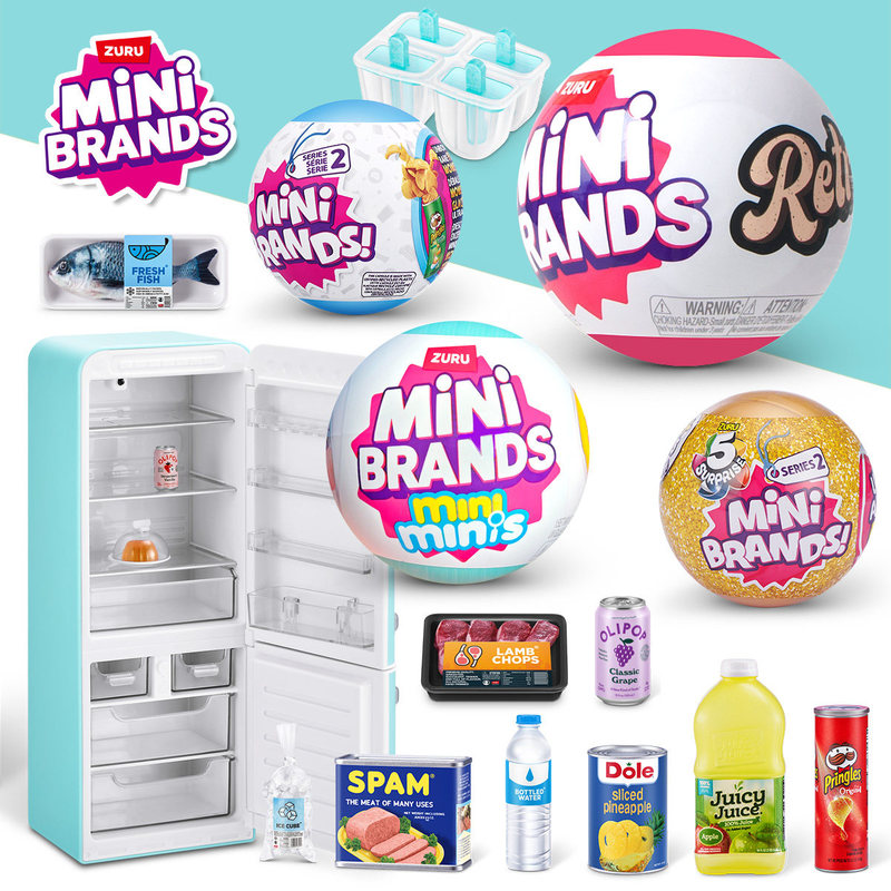 Set Food Storage - ZURU MINI BRANDS Conjunto de Brinquedos