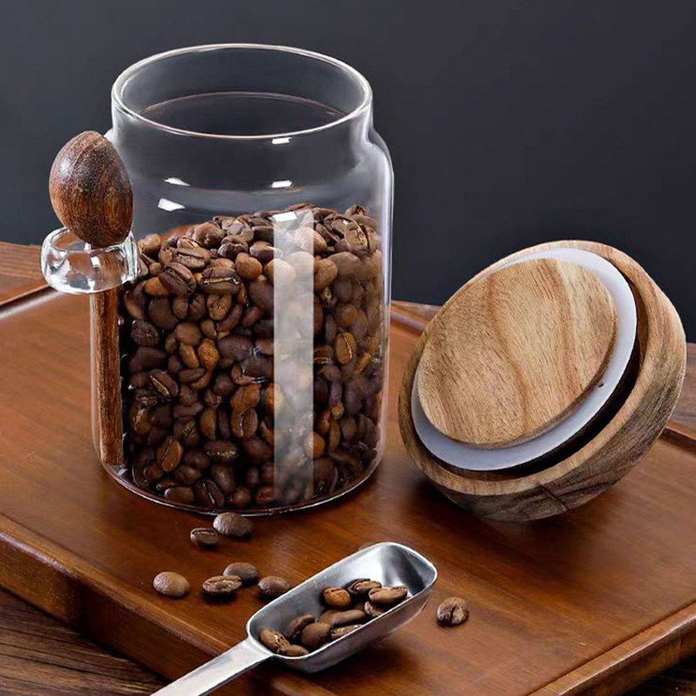 Food Storage Glass - Pote de Vidro Transparente para Armazenamento