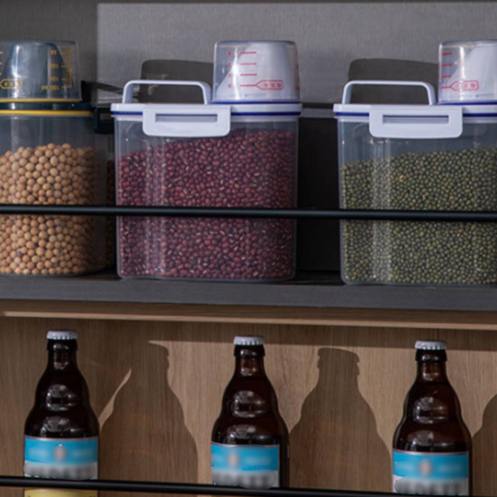 Food Storage Dispenser - Recipiente para Armazenamento de Arroz com