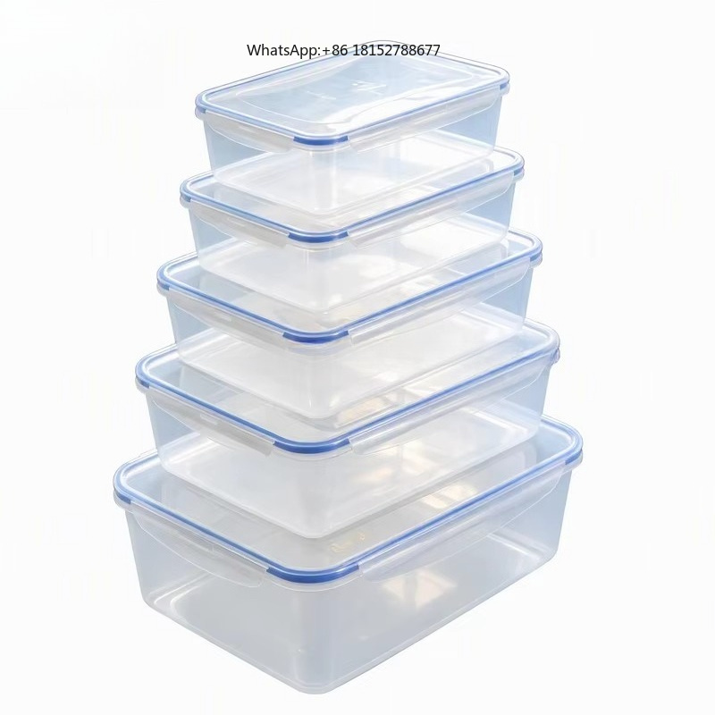 Food Storage Plastic - Molde para Caixa Retangular de Plástico