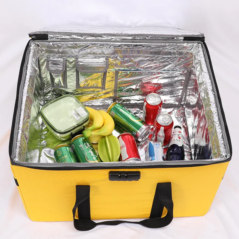 Food Storage Reusable Bags - 80l portátil grande pizza sacos de