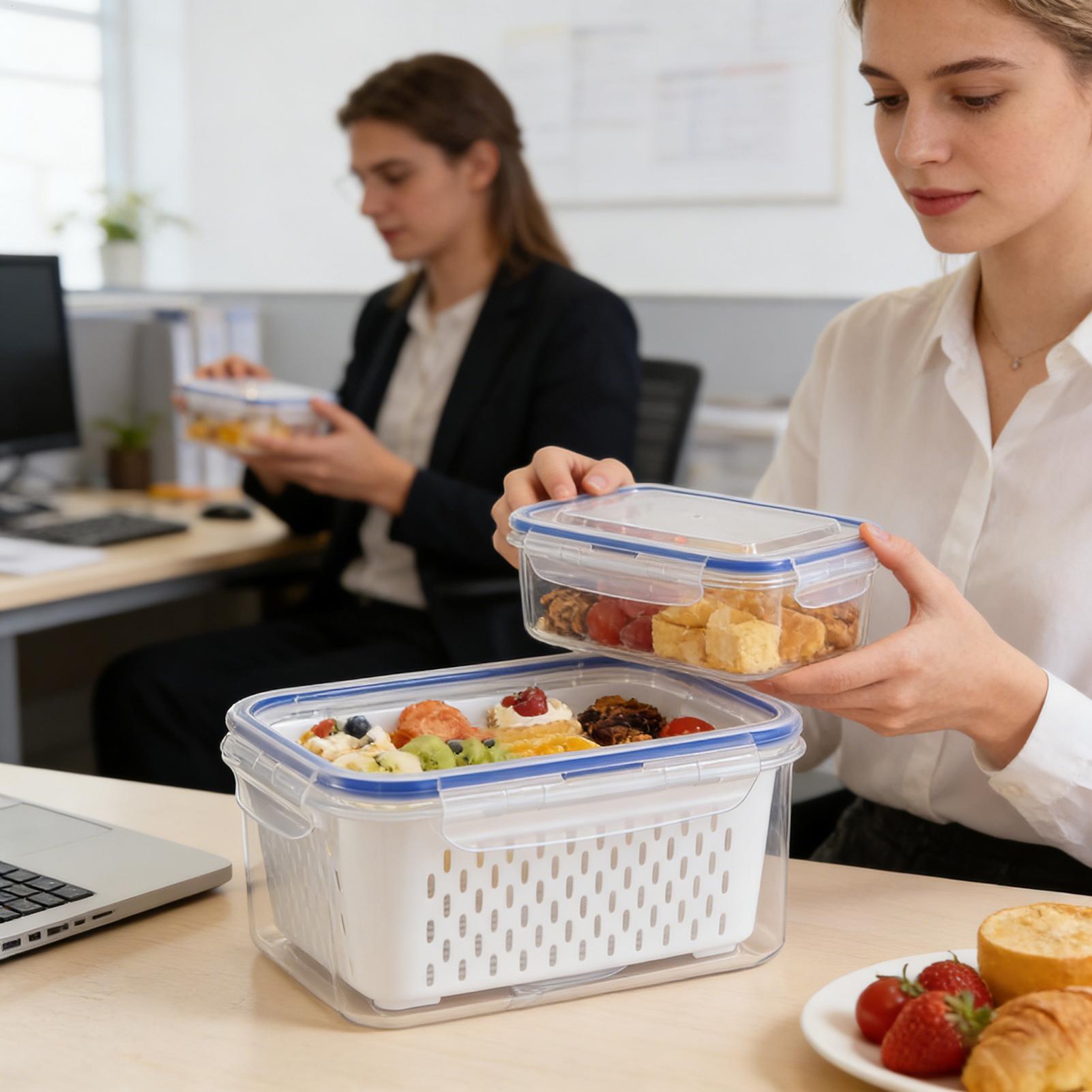 Container de Armazenamento de  - Food Storage Plastic avaliação e preço