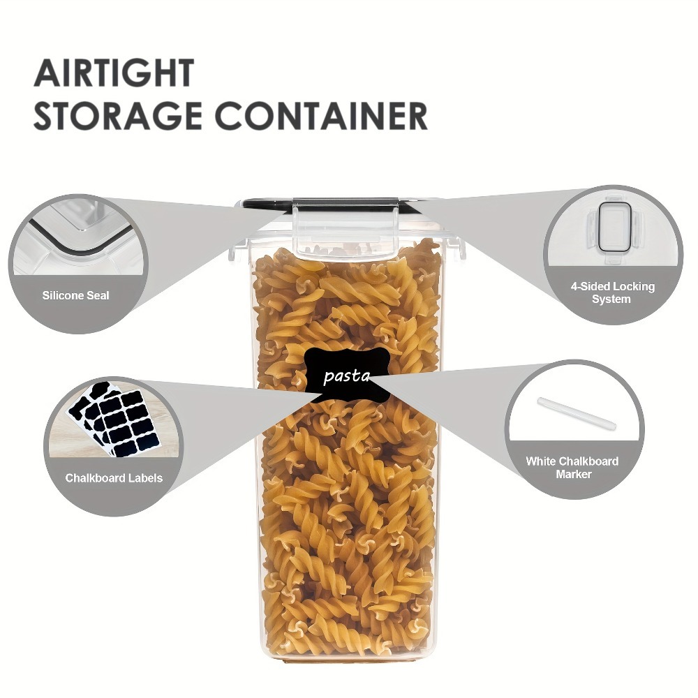 Conjunto de 24 Peças: 12 Potes - Food Storage Cupboard avaliação e preço