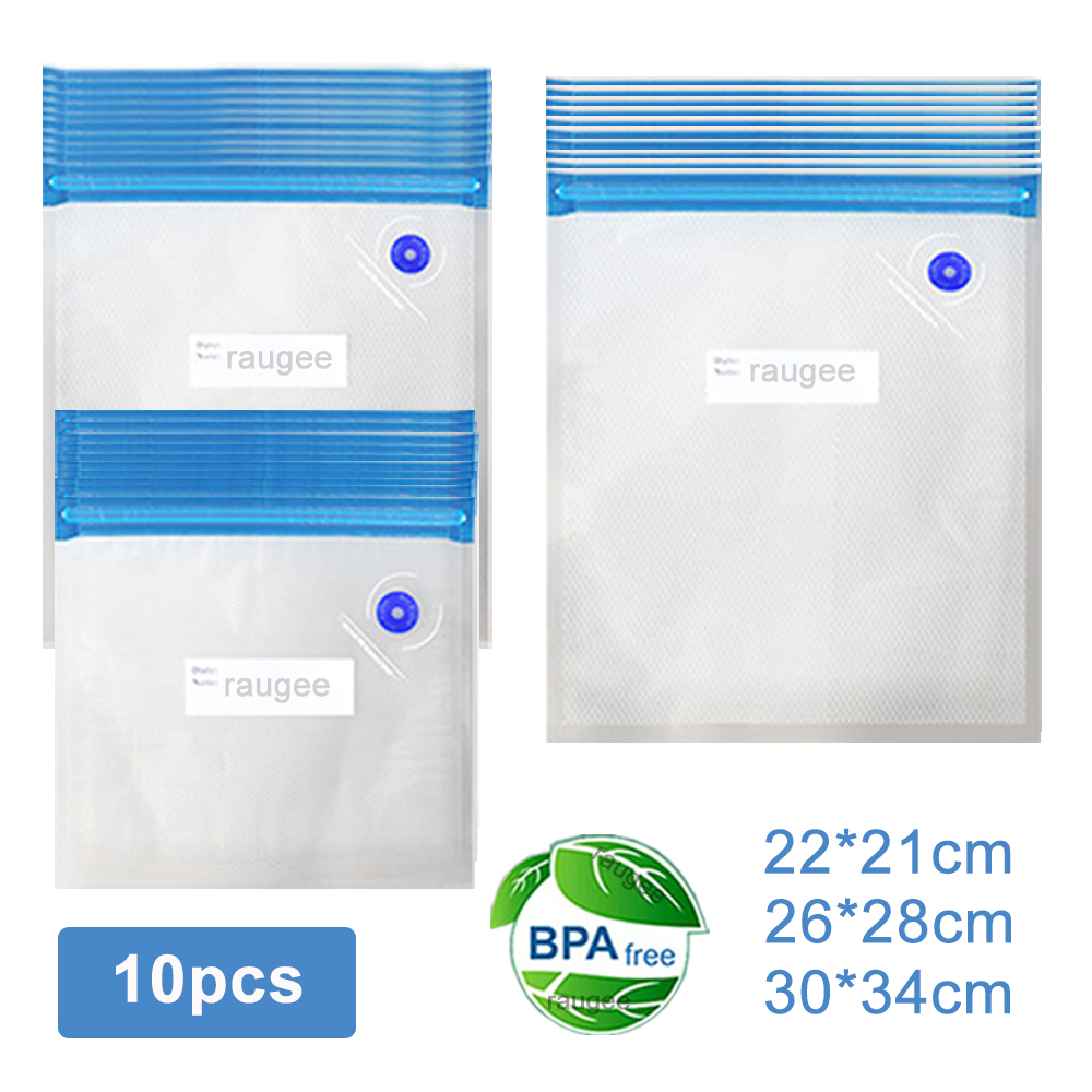 Sacos de vácuo reutilizáveis s - Food Storage Reusable Bags avaliação e preço