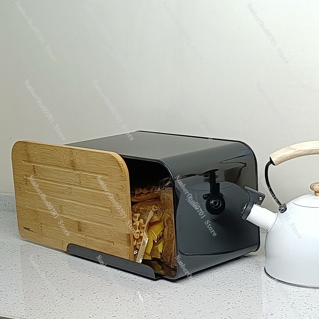 Caixa de Pão para Cozinha com  - Food Storage Box Stainless Steel avaliação e preço