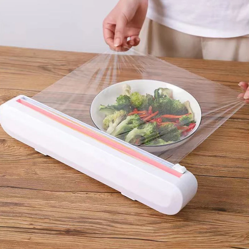 Cling Film Dispenser com Sharp - Food Storage Dispenser avaliação e preço