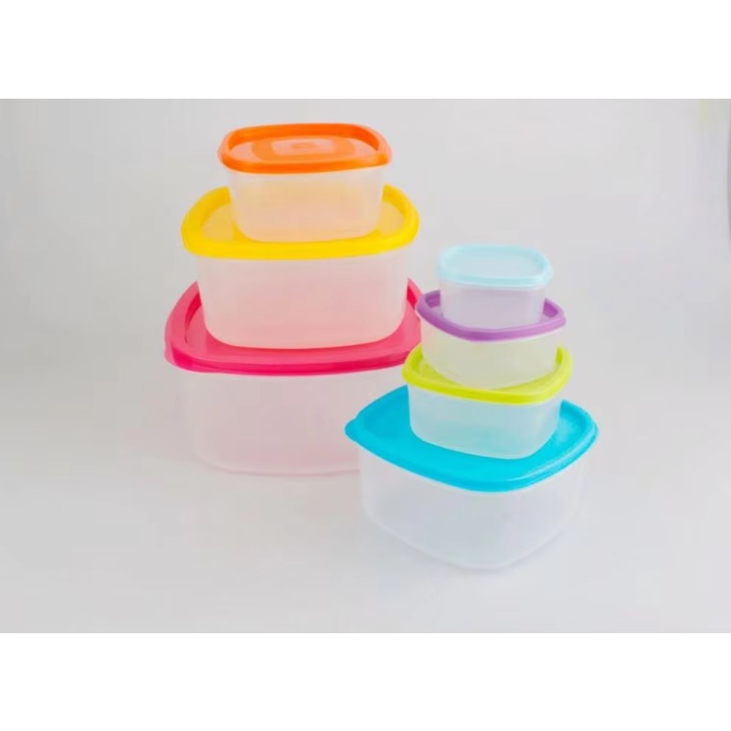 Conjunto de 7 Recipientes Plás - Food Storage Plastic avaliação e preço