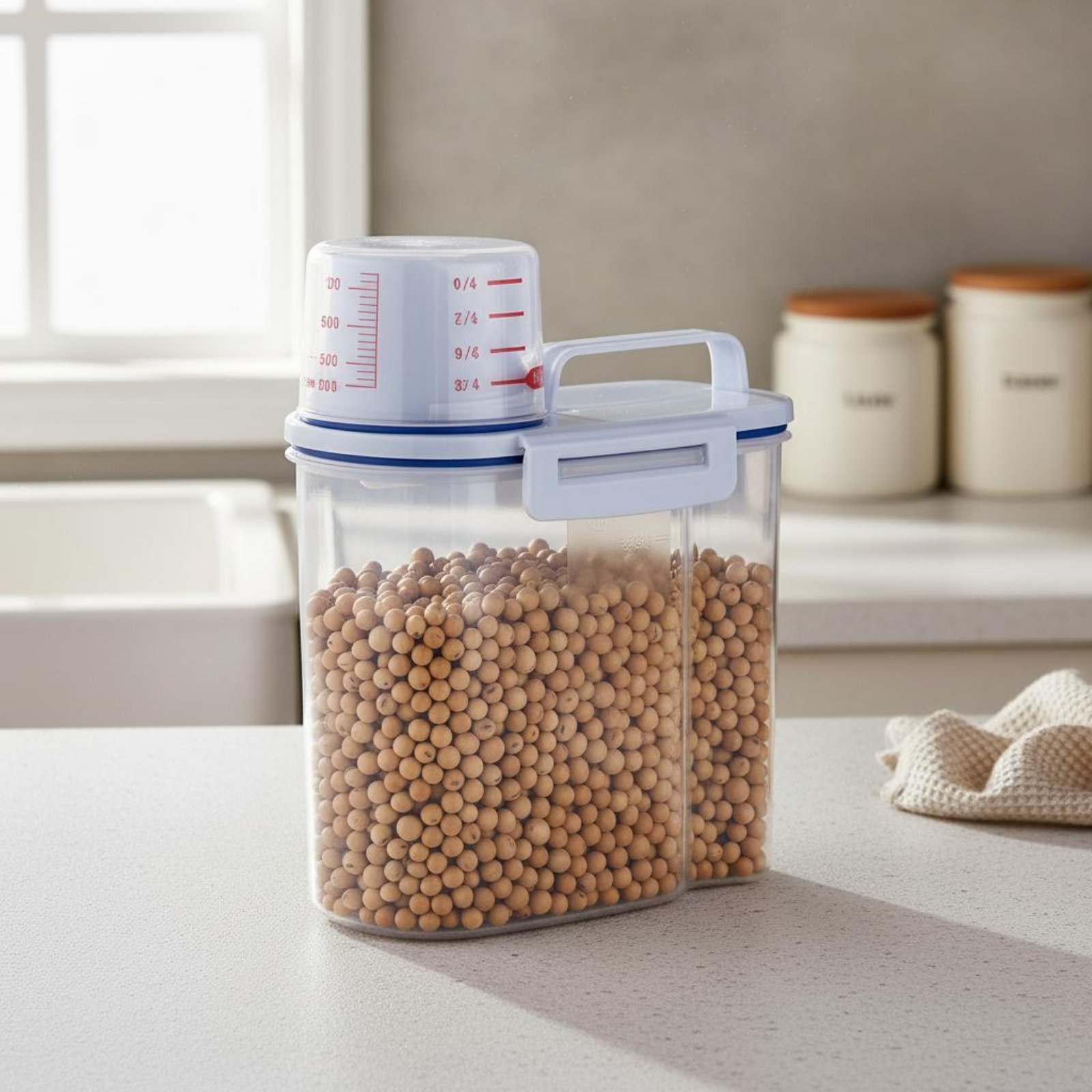 Dispensador de Arroz Seguro co - Food Storage Dispenser avaliação e preço