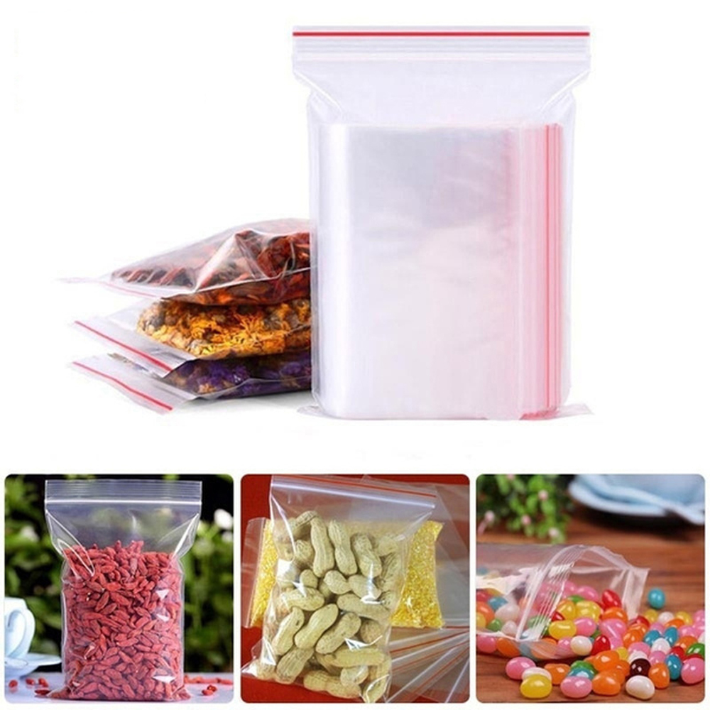 100-1000 Peças de Sacos Plásti - Food Storage Ziploc Bags avaliação e preço