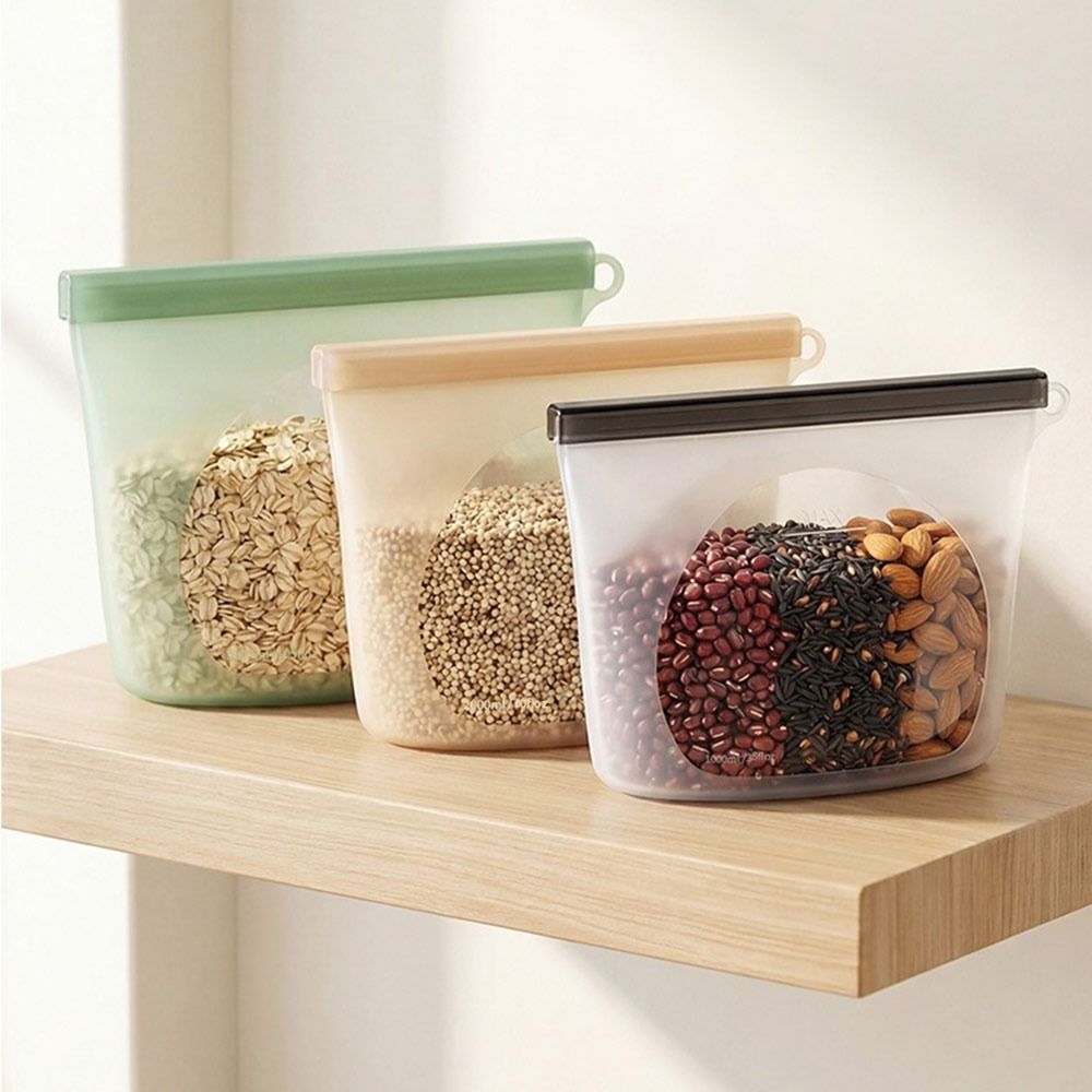 Saco de Silicone para Conserva - Food Storage Ziploc Bags avaliação e preço
