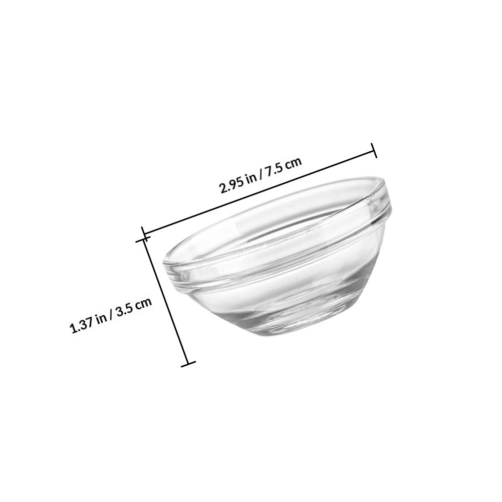 4 Peças de Tigelas de Vidro pa - Food Storage Glass avaliação e preço