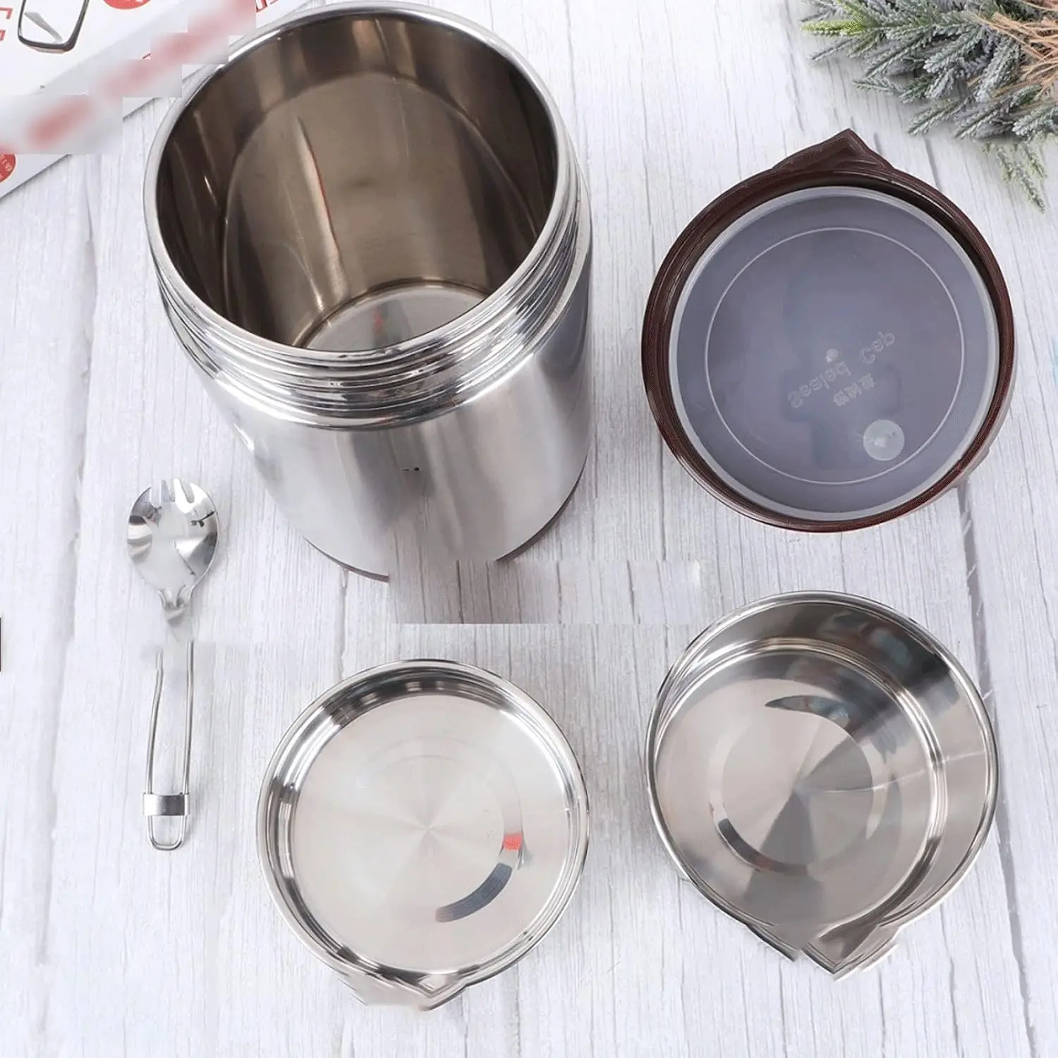 Marmita Bento para Adultos, Gr - Food Storage Box Stainless Steel avaliação e preço
