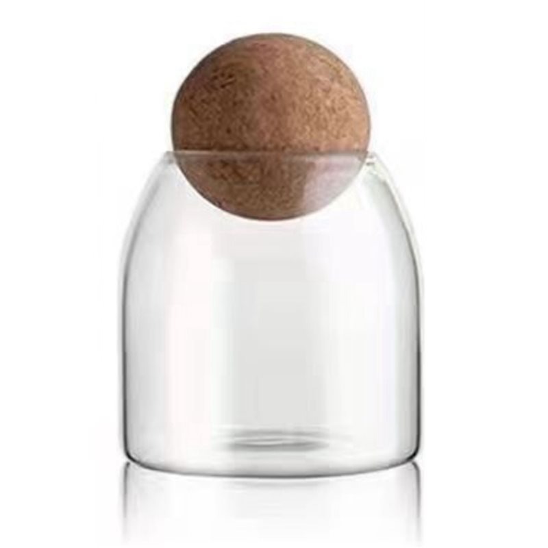 Frascos de Vidro Transparentes - Food Storage Glass Round avaliação e preço