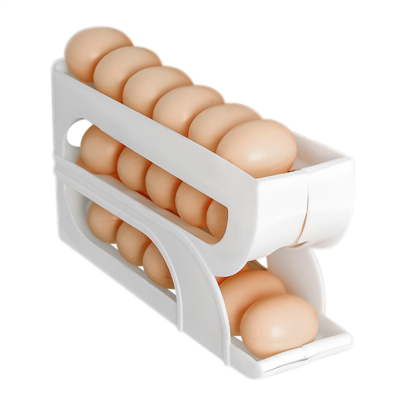 Organizador de Ovos Automático - Food Storage Yellow avaliação e preço