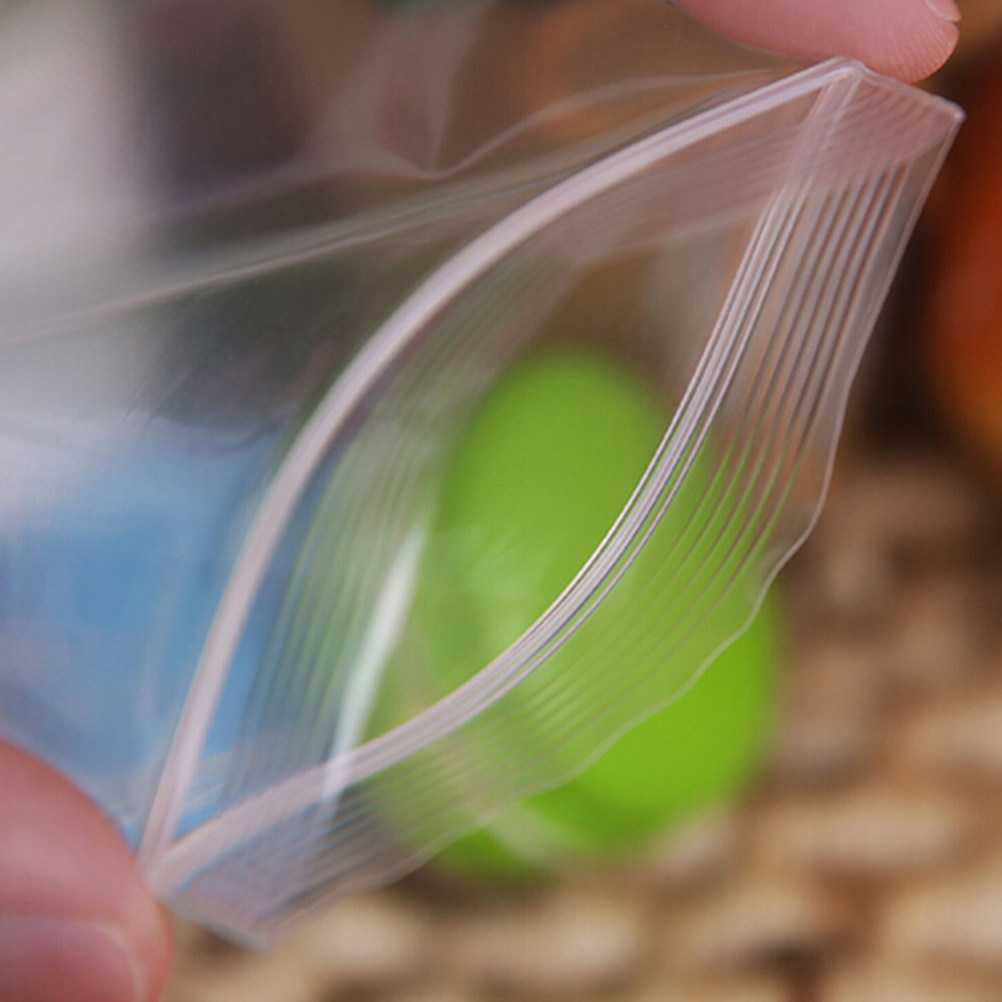 100 unidades de sacos transpar - Food Storage Plastic avaliação e preço