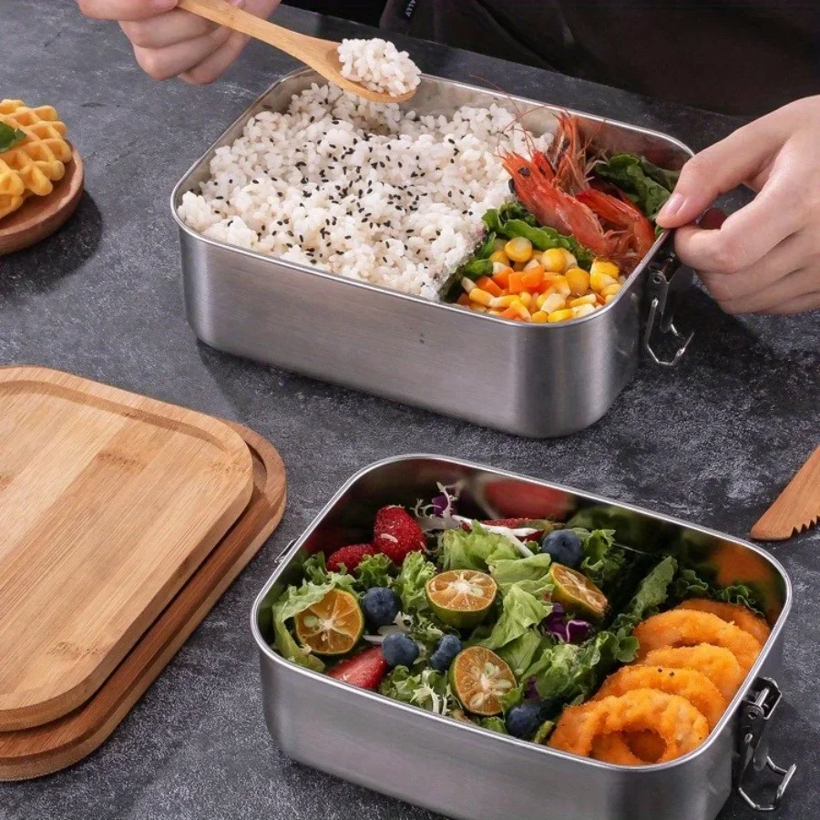 Nova Lancheira de Aço Inoxidáv - Food Storage Cupboard avaliação e preço