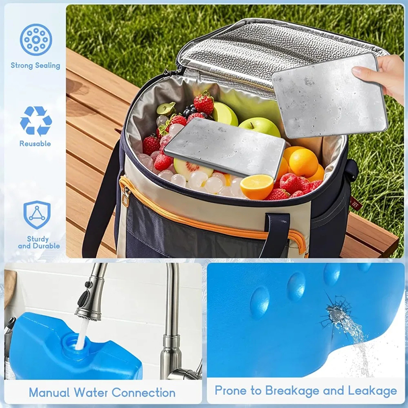 Bolsas de gelo para lancheiras - Food Storage Box Stainless Steel avaliação e preço