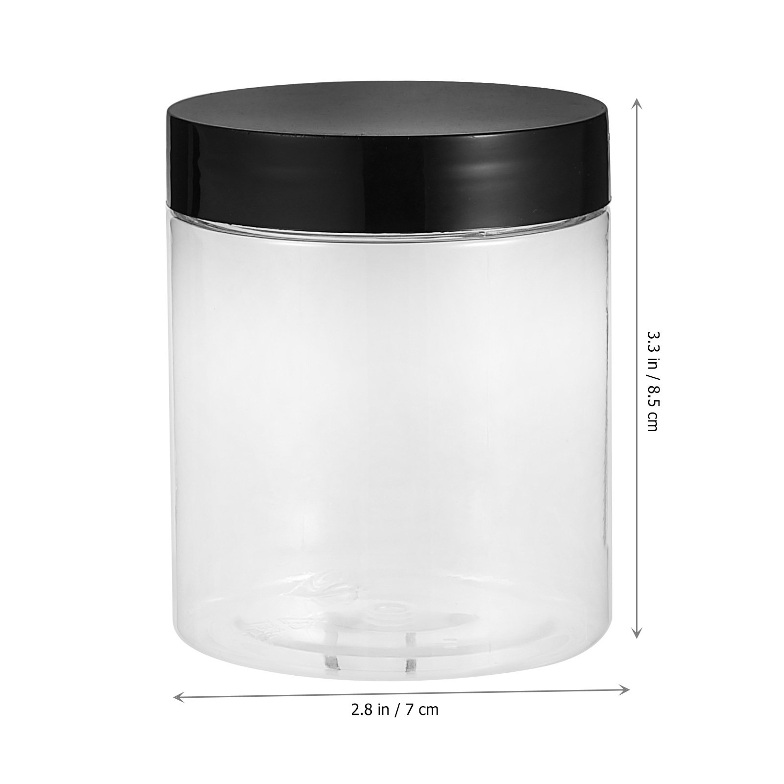 12 Potes de Plástico Transpare - Food Storage Plastic avaliação e preço