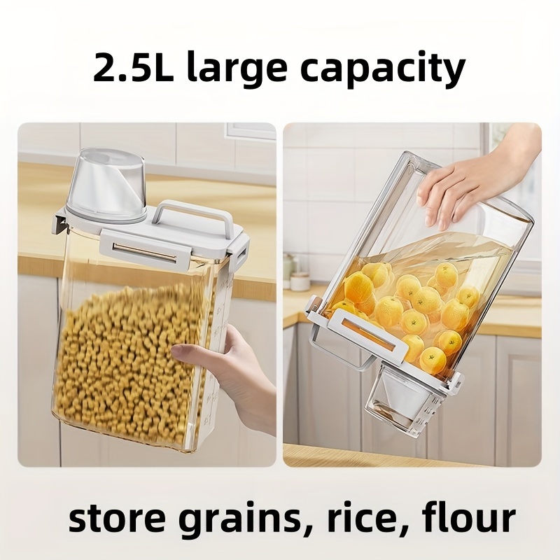 Recipiente de armazenamento de - Food Storage Dispenser avaliação e preço
