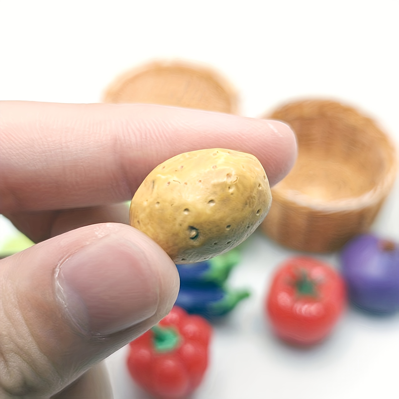 Conjunto de 8 Peças de Batatas - Food Storage Plastic avaliação e preço