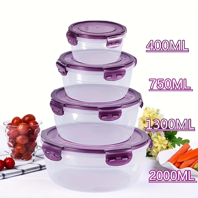 4 Recipientes Plásticos para A - Food Storage Cupboard avaliação e preço