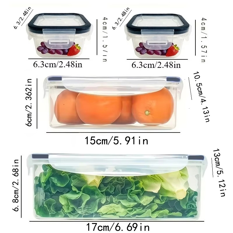 Conjunto de 8 Peças Inclui 4 R - Food Storage Cupboard avaliação e preço