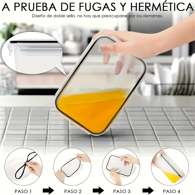 Conjunto de 8 Peças Inclui 4 R - Food Storage Cupboard avaliação e preço