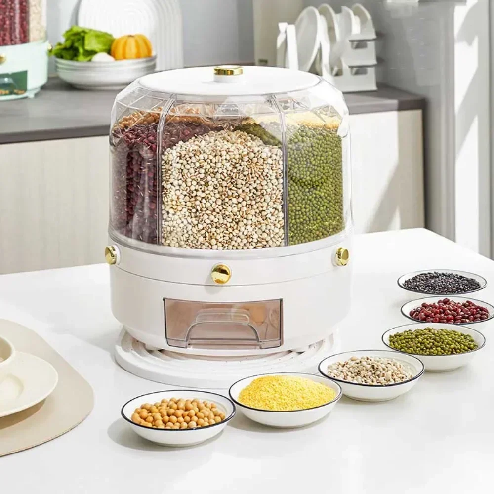 Dispensador de Grãos Rotativo  - Food Storage Dispenser avaliação e preço