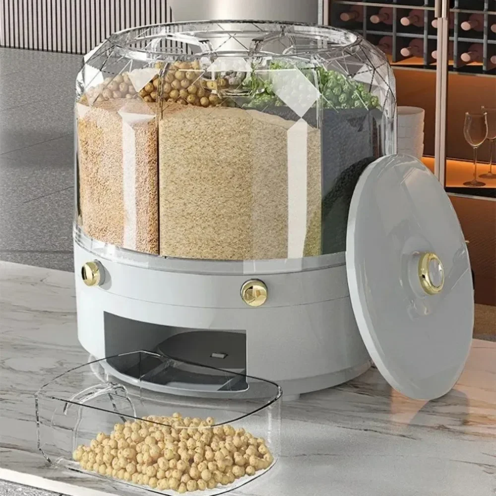 Dispensador de Grãos Rotativo  - Food Storage Dispenser avaliação e preço