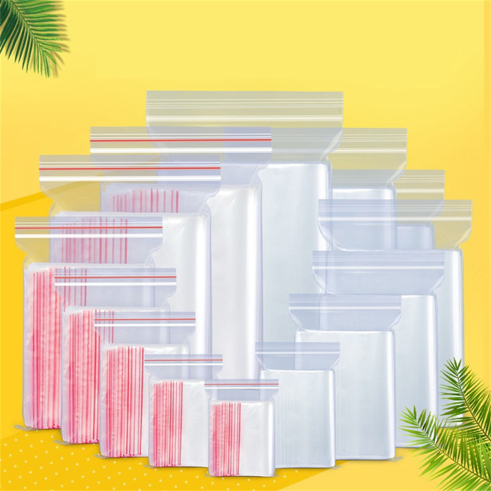 100 unidades/pacote 5-12 fio a - Food Storage Ziploc Bags avaliação e preço