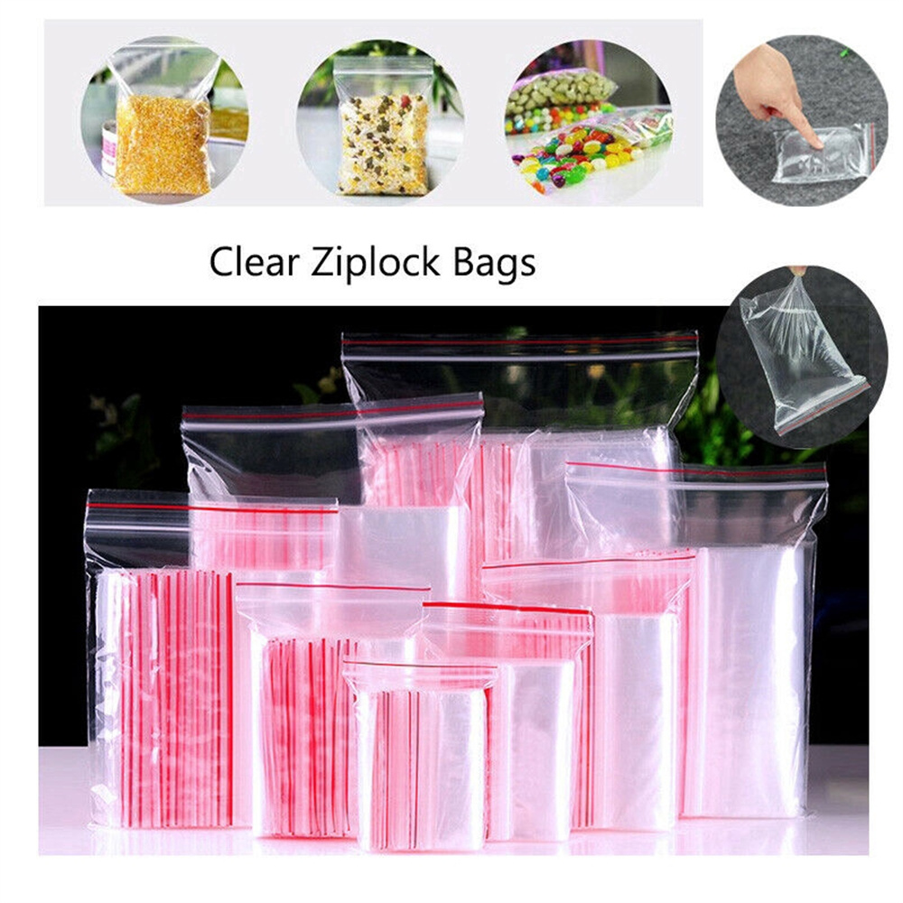 100 unidades/pacote 5-12 fio a - Food Storage Ziploc Bags avaliação e preço
