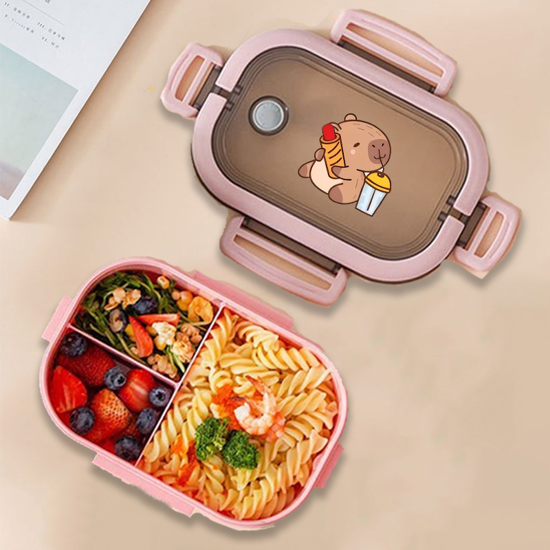 Capivara bento lancheira anime - Food Storage Cupboard avaliação e preço