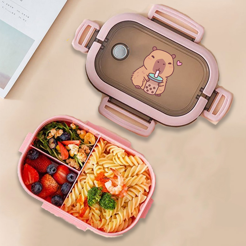 Capivara bento lancheira anime - Food Storage Cupboard avaliação e preço