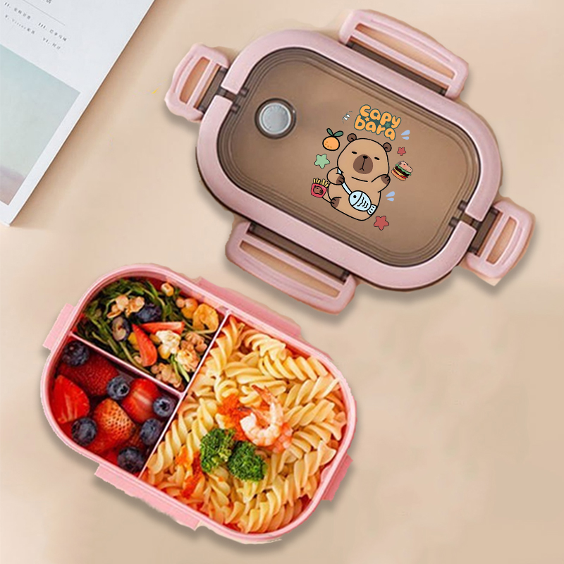 Capivara bento lancheira anime - Food Storage Cupboard avaliação e preço