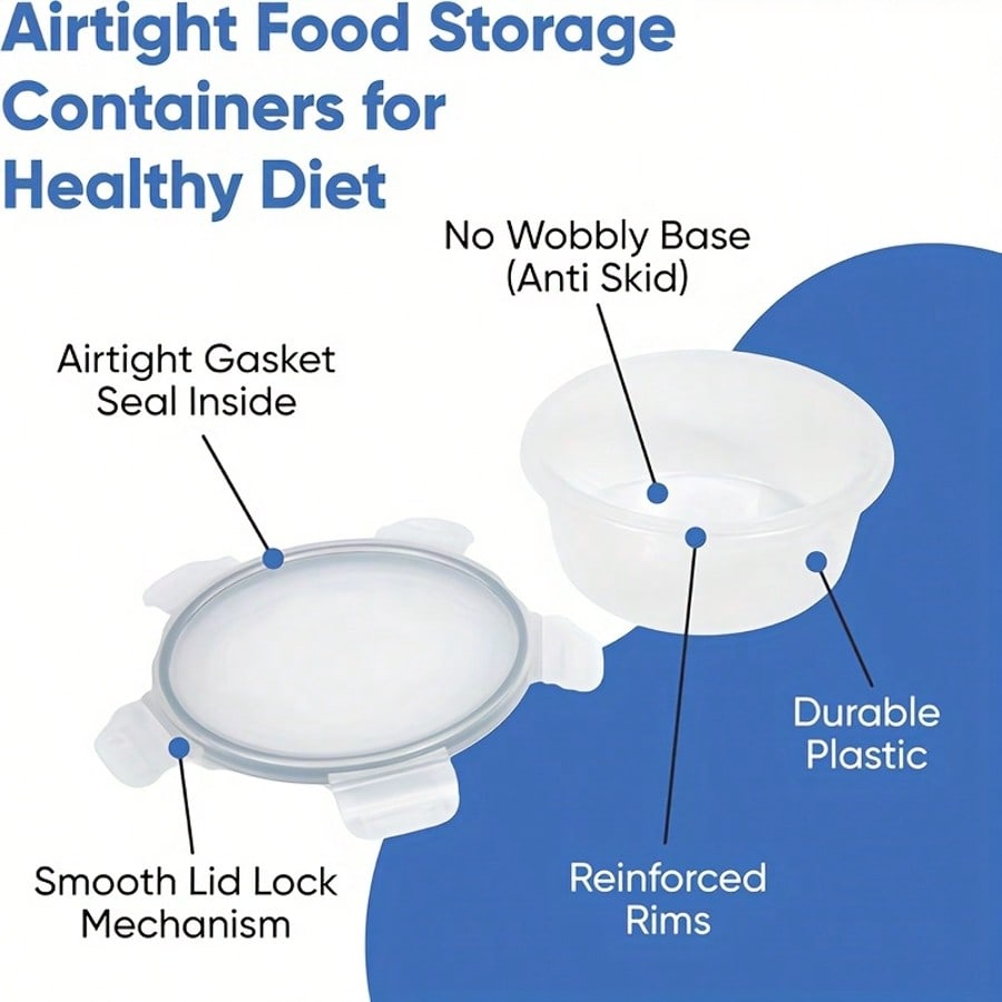 Conjunto de recipientes para p - Set Food Storage avaliação e preço