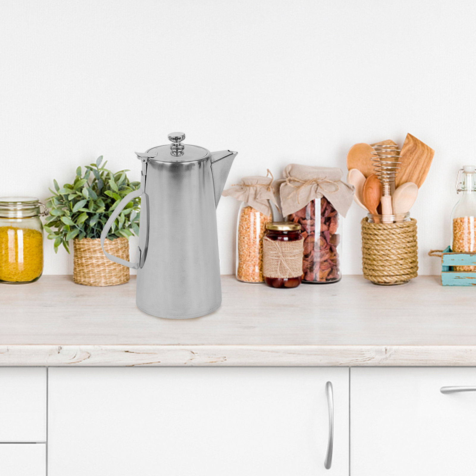 1 Unidade de Jarra de Aço Inox - Food Storage Glass avaliação e preço