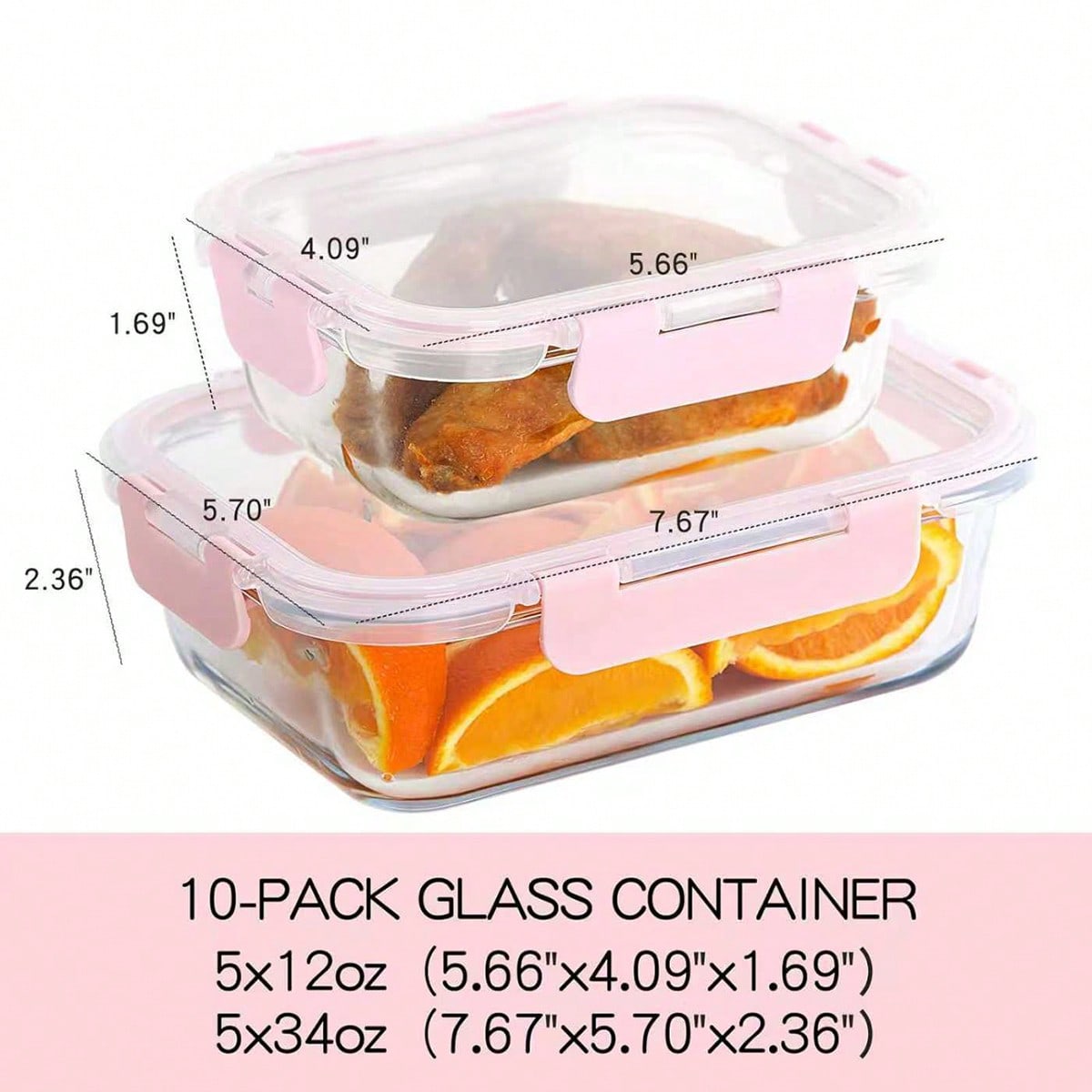 Conjunto de 10 Recipientes de  - Food Storage Cupboard avaliação e preço