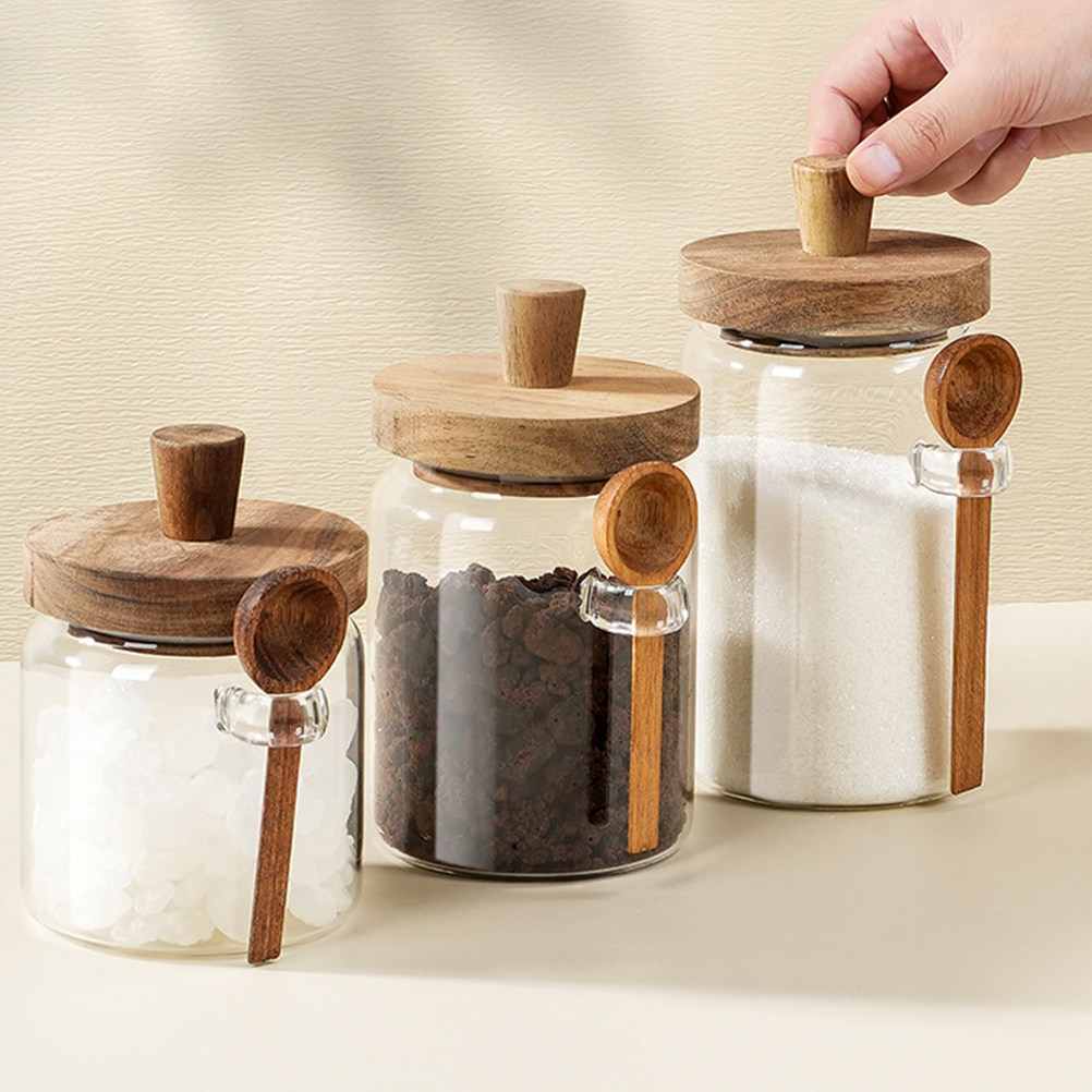Pote de Vidro Transparente par - Food Storage Glass avaliação e preço