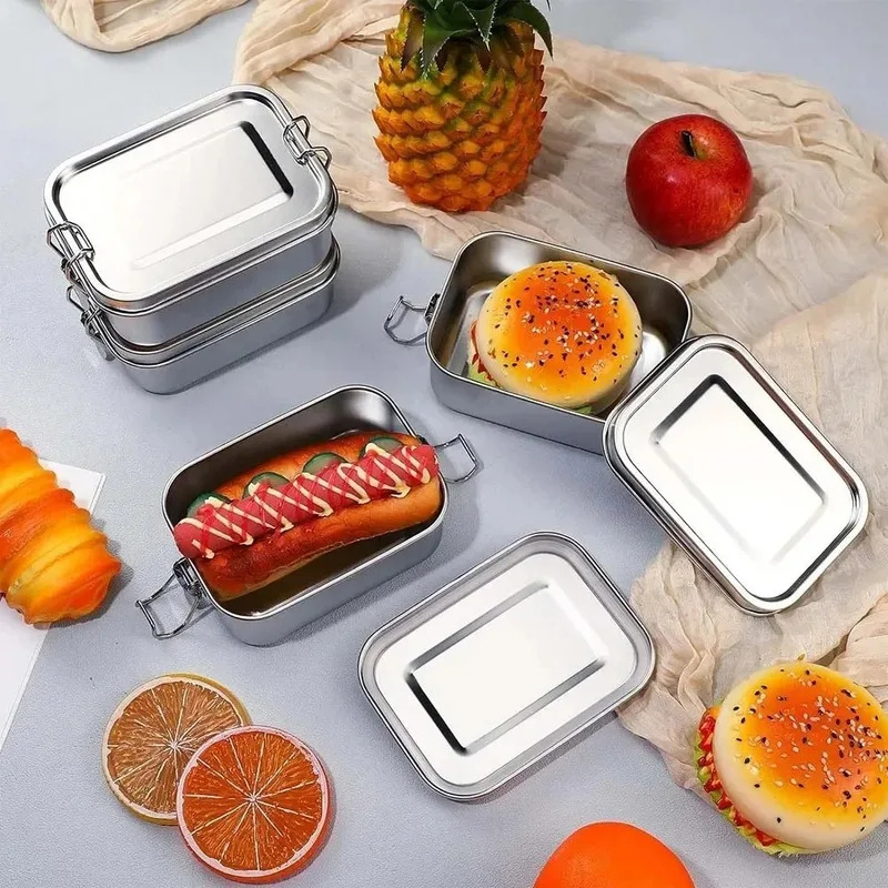 Caixa de Almoço de Aço Inoxidá - Food Storage Metal Box avaliação e preço
