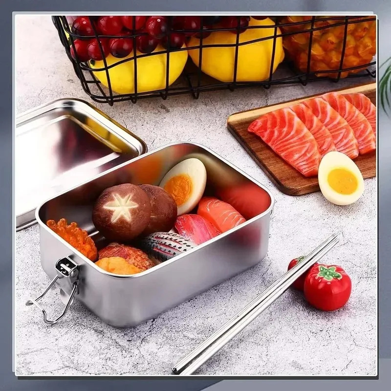 Caixa de Almoço de Aço Inoxidá - Food Storage Metal Box avaliação e preço