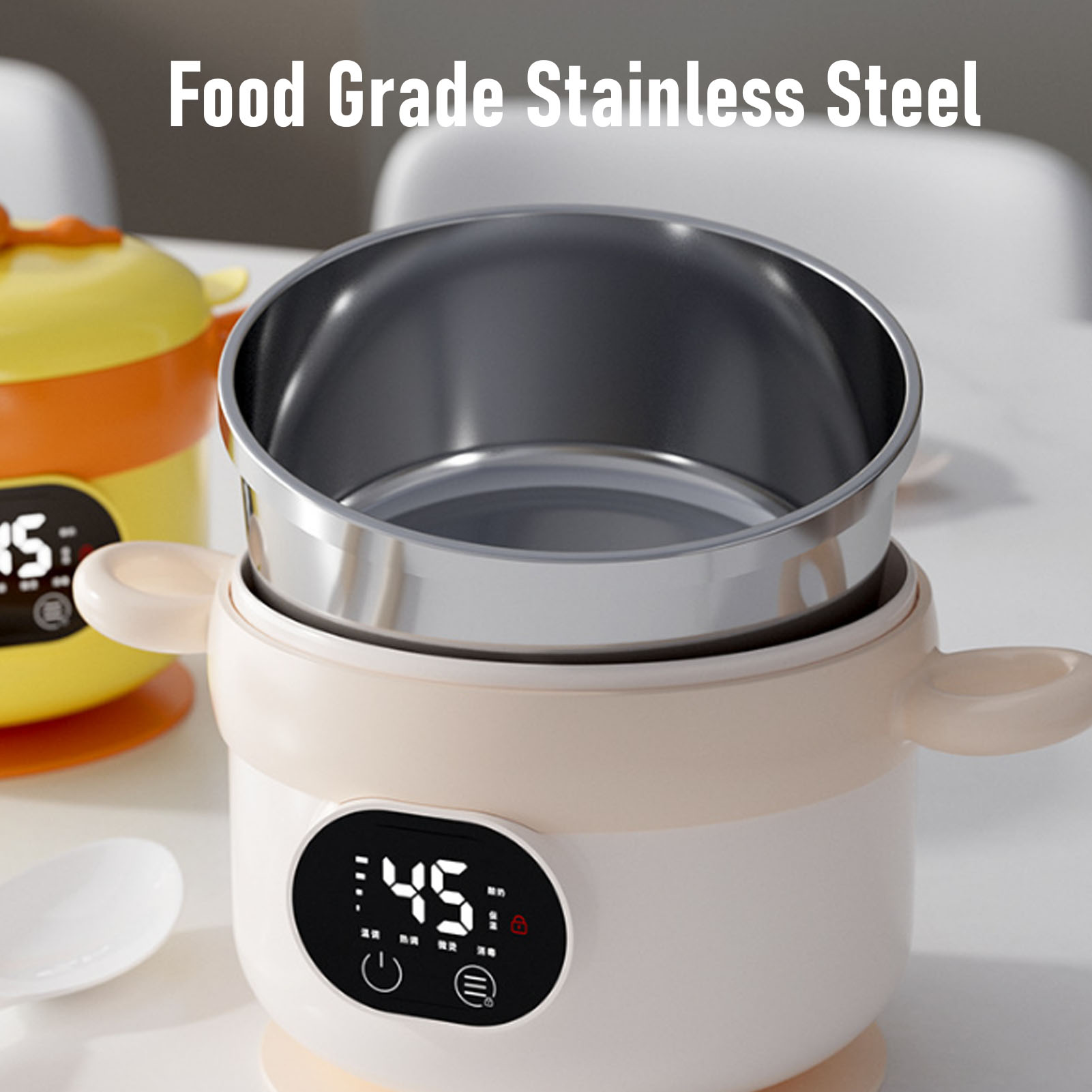 Tigela Aquecedora de Alimentos - Food Storage Box Stainless Steel avaliação e preço