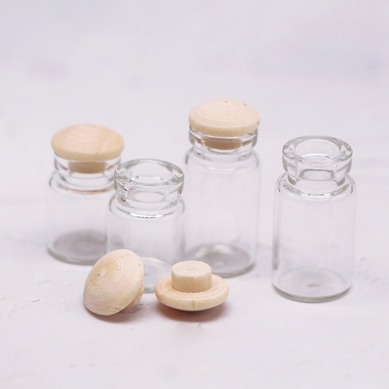4 pçs 1:12 casa de bonecas em  - Food Storage Glass avaliação e preço