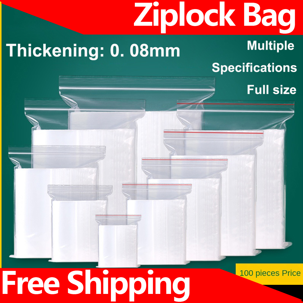 Saco ziplock transparente gros - Food Storage Ziploc Bags avaliação e preço